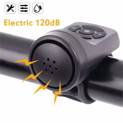 USB‑tölthető elektromos kerékpárkürt